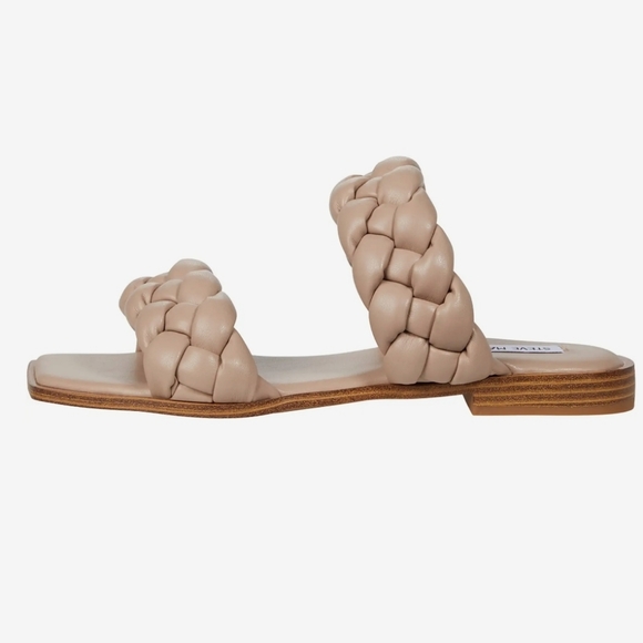 Steve Madden Spain Sandal Taupe - Picture 1 of 16